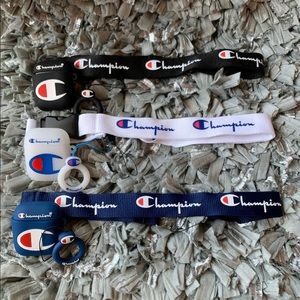 Champion AirPods Case Cover 1-2 Gen + FREE Lanyard